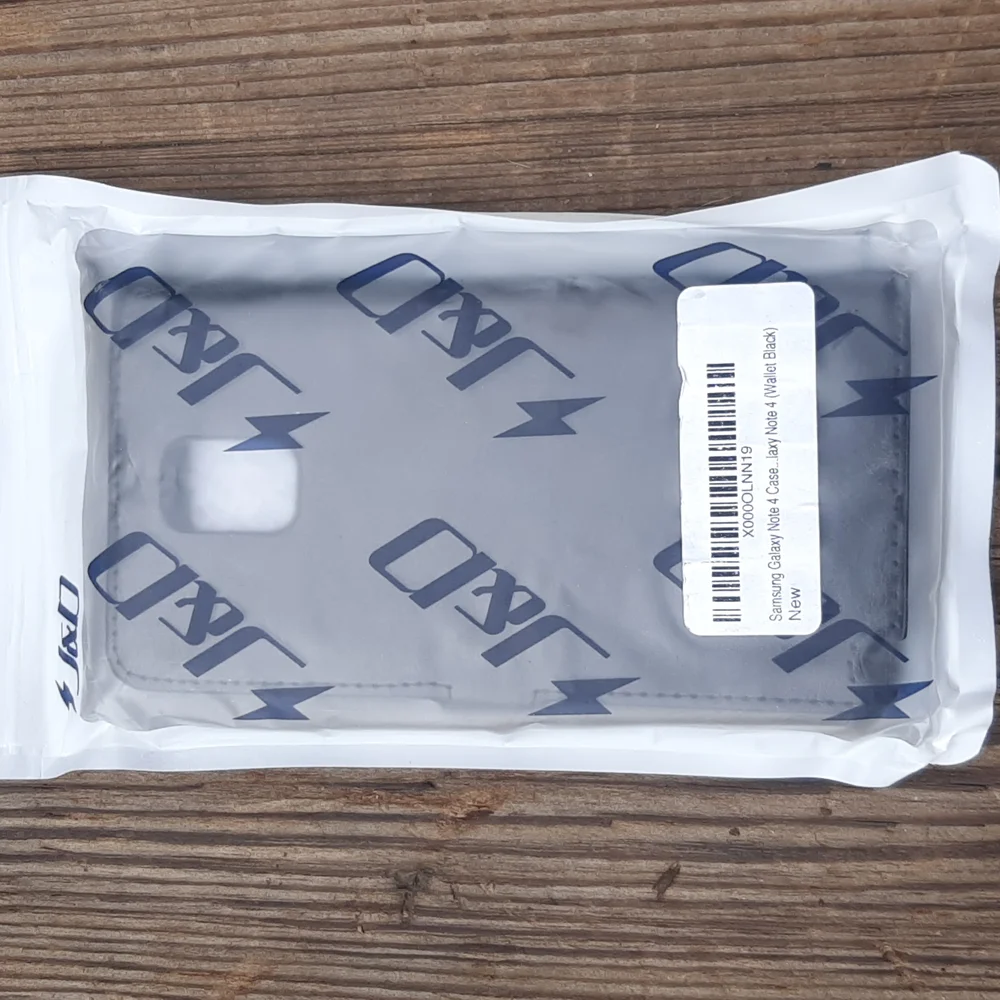 NWT Samsung galaxy note 4 black wallet case. Cell phone wallet protective case